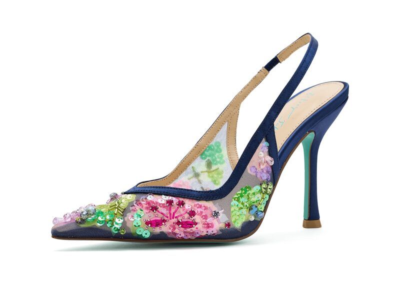 ブルーバイベトシージョンソン レディース シューズ スニーカー Blue by Betsey Johnson Eddie Navy Multi ネイビー