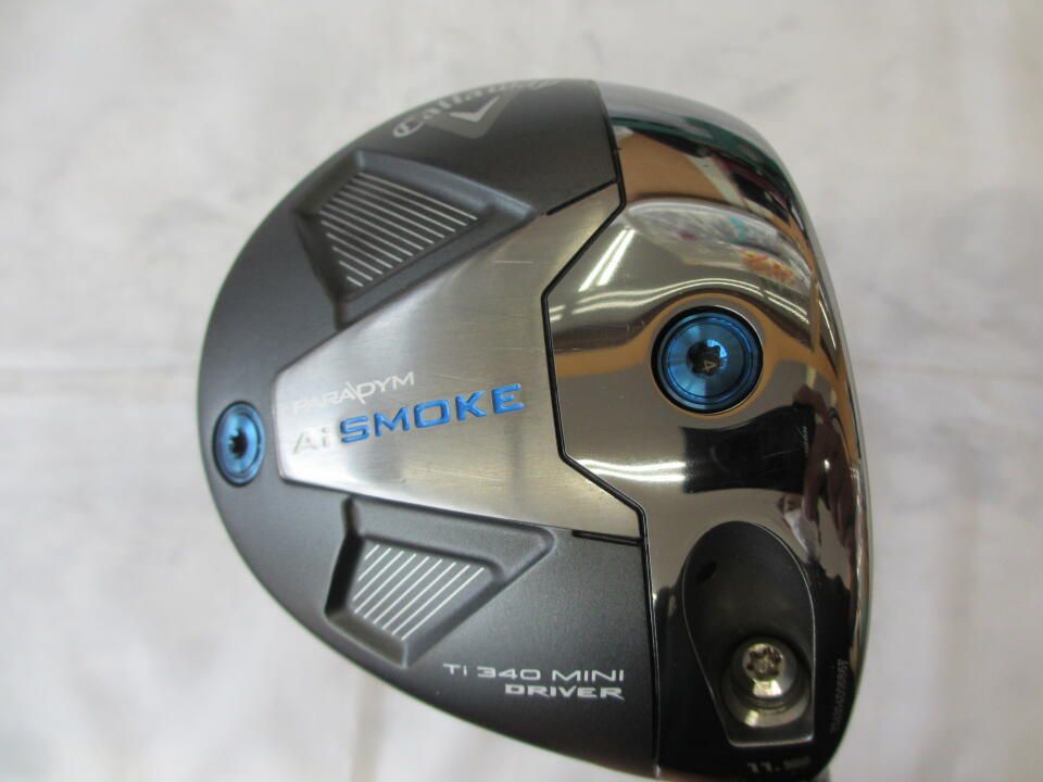キャロウェイ PARADYM Ai SMOKE 340 MINI 11.5度 NS PRO REGIO FORMULAM+ Sフレックス ドライバー 中古 ゴルフドゥ!ココアドバンス長崎城栄店【最短即日発送】