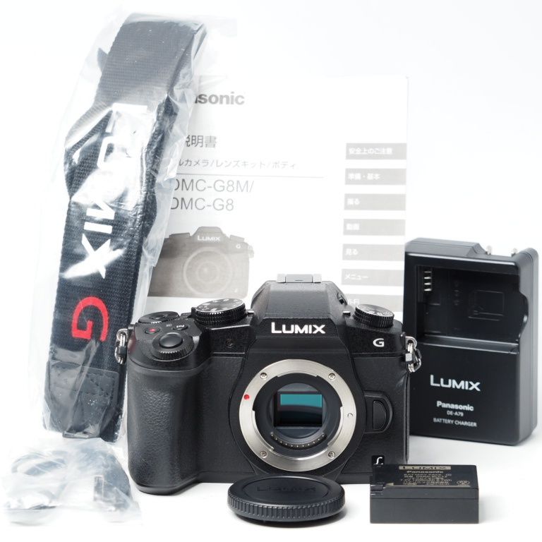 Panasonic LUMIX G8 ボディ ブラック DMC-G8-K #15375 - メルカリ