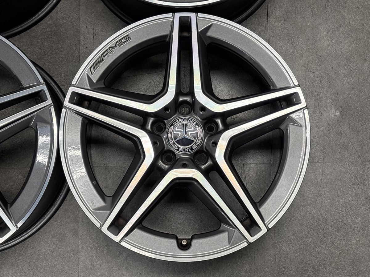 正規品】メルセデス ベンツ W205 Cクラス 純正 18in 7.5J +44 8.5J +49 