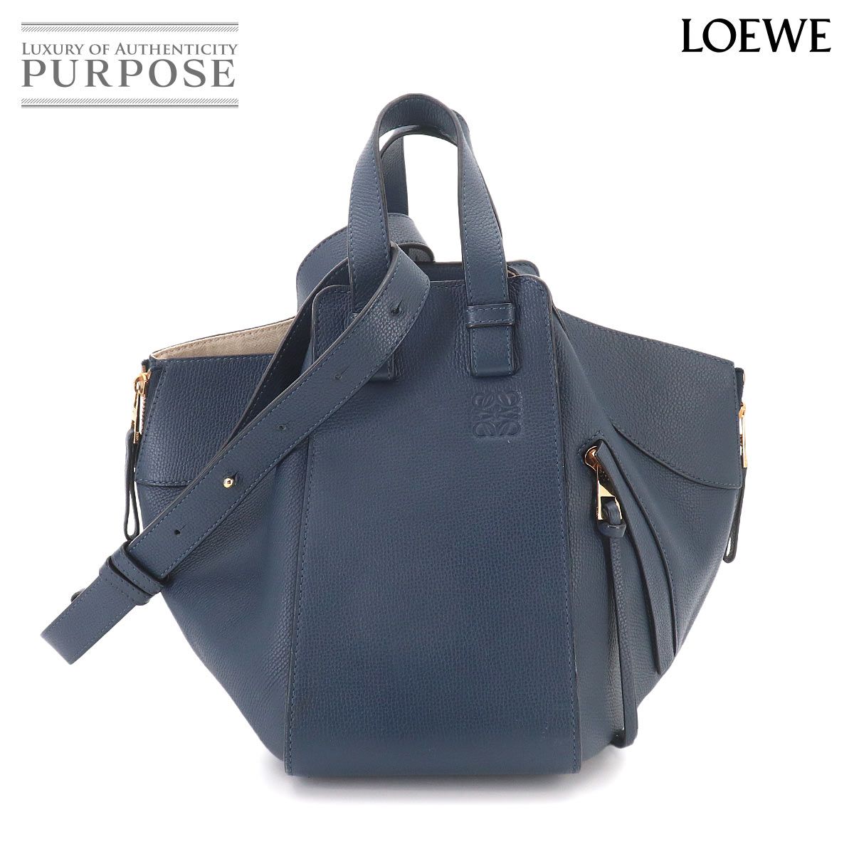 ロエベ LOEWE ハンモック スモール 2way ハンド ショルダー バッグ