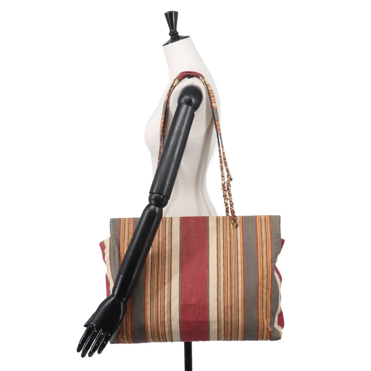 シャネル CHANEL デカココ トート バッグ キャンバス マルチカラー