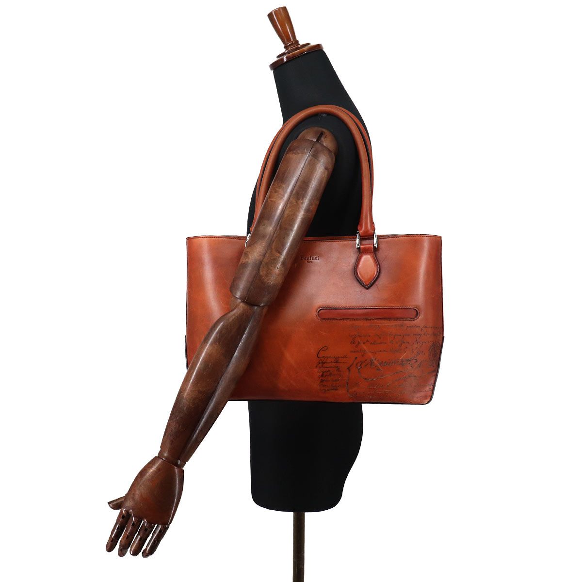 ベルルッティ Berluti カリグラフィ トゥジュール トート バッグ