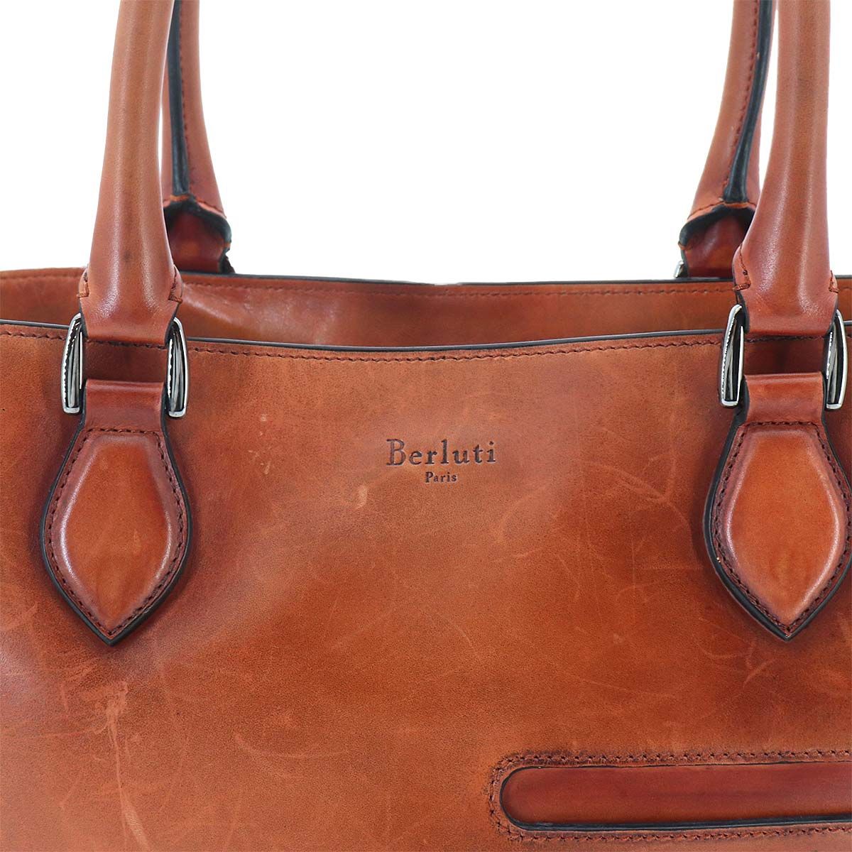 ベルルッティ Berluti カリグラフィ トゥジュール トート バッグ