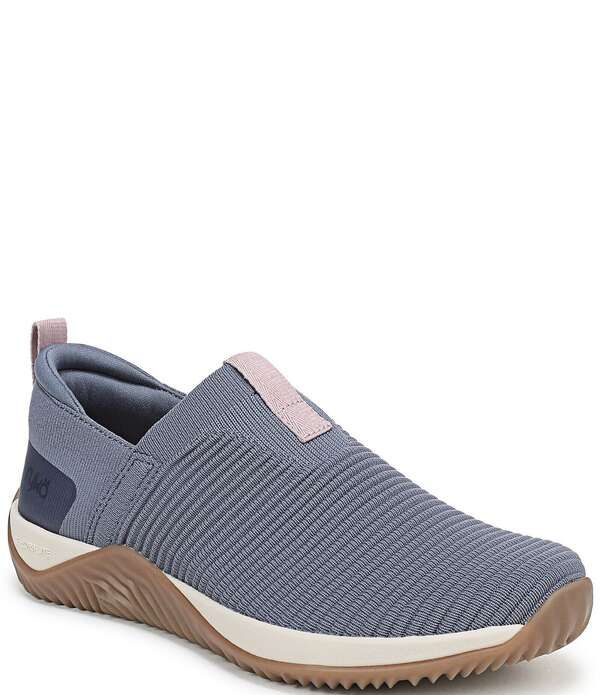 ライカ レディース シューズ スニーカー ニット Ryka Echo Knit Slip On Sneakers Flintstone Blue ブルー
