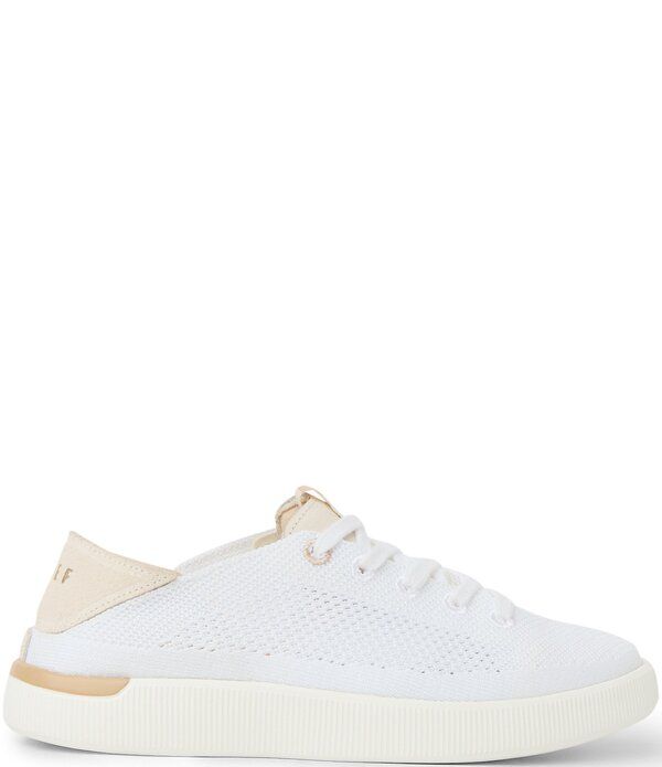 リーフ レディース ボトムス カジュアルパンツ スニーカー ニット Reef Womens Neptune Stretch Knit Sneakers White ホワイト
