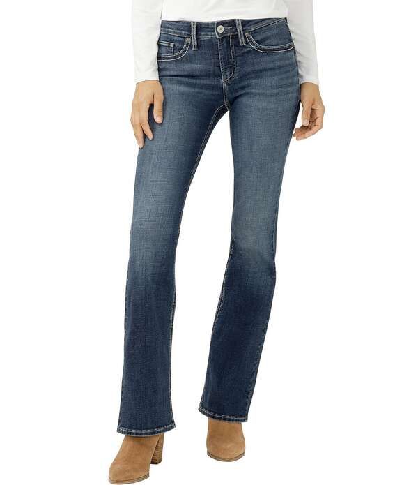 シルバー ジーンズ レディース ボトムス デニムパンツ ブーツカット ブーツ Silver Jeans Co Suki Curvy Fit Bootcut Jeansutton