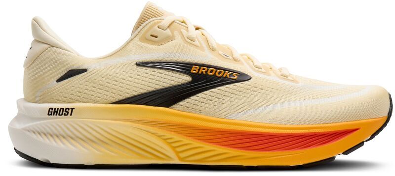 ブルックス メンズ シューズ スニーカー Brooks Mens Ghost 18 Running Shoes RutabagaTigerlilyOrange オレンジ