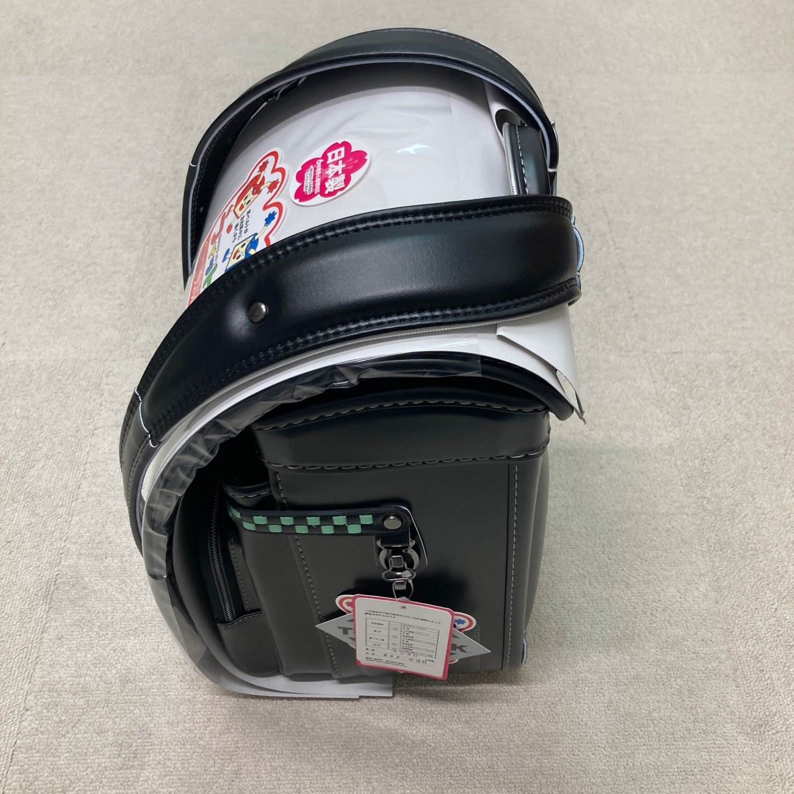 新品 EISHIN ランドセル フィットちゃん ブラック グリーン 男の子 