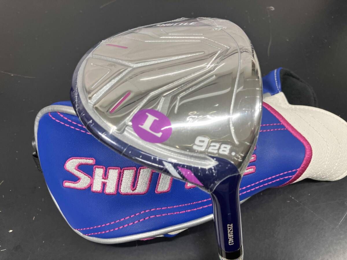 【シュリンク・ヘッドカバー付き】maruman SHUTTLE 2022 フェアウェイウッドレディース 9W 28.0° IMPACT FIT m230 フレックスL