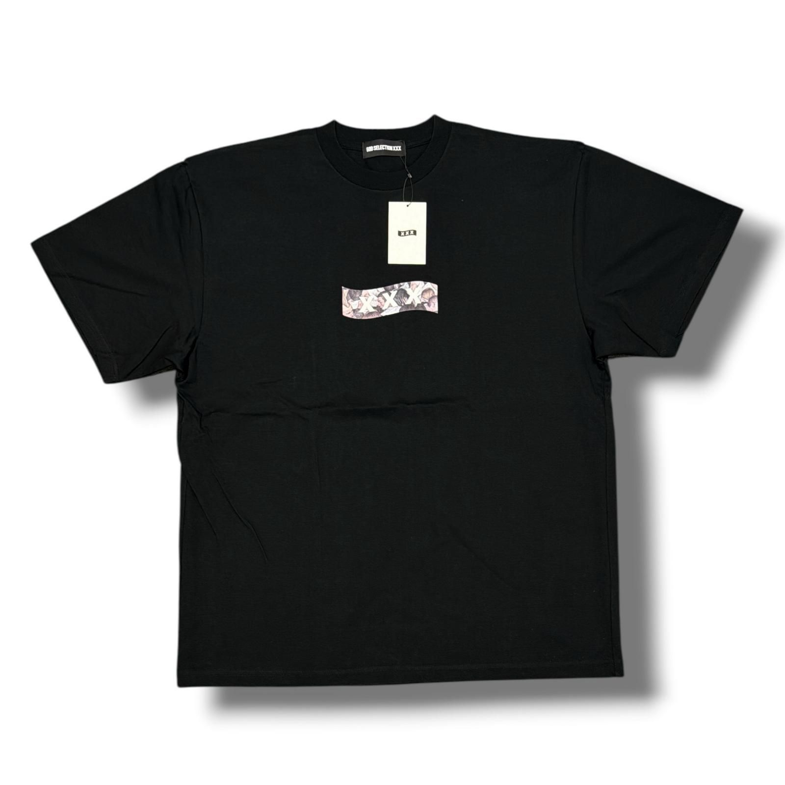 参考上代16500円 未使用 GOD SELECTION XXX T-SHIRT ボックスロゴT