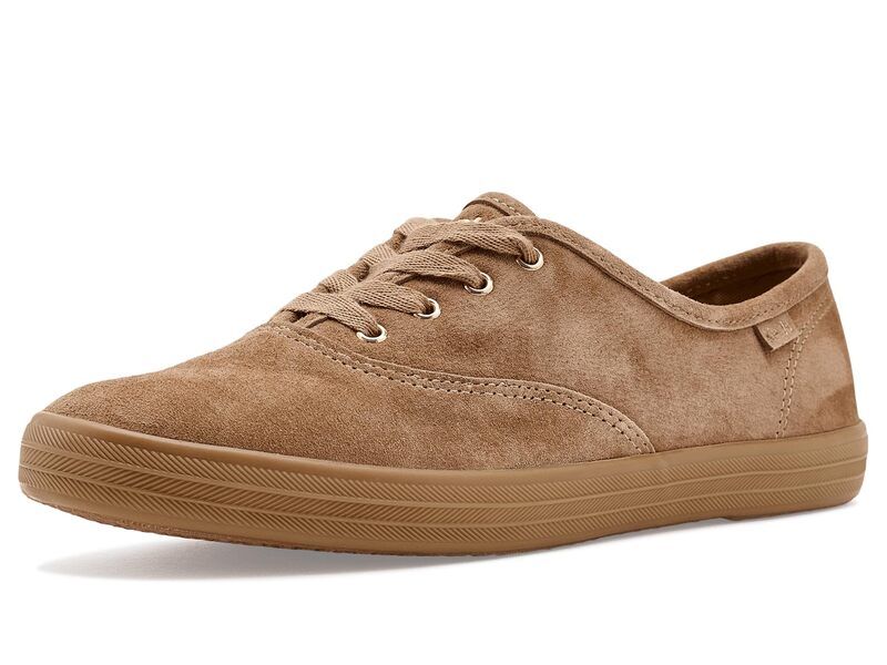 ケッズ レディース シューズ スニーカー レース Keds Champion Luxe LaceUp Tan Luxe Suede タン
