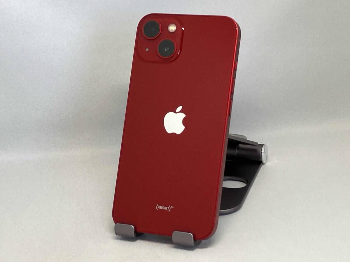 au 【SIMロックなし】MLNL3J/A iPhone 13 256GB レッド au