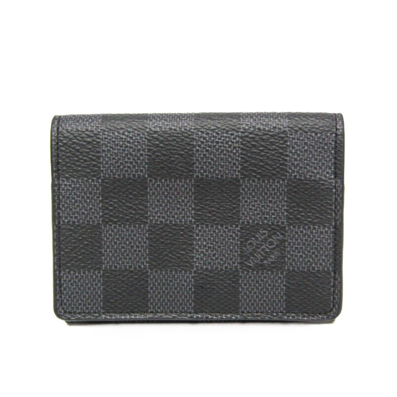 ルイ・ヴィトン(Louis Vuitton) ダミエグラフィット アンヴェロップ・カルト ドゥ ヴィジット N63338 ダミエグラフィット 名刺入れ ブラック