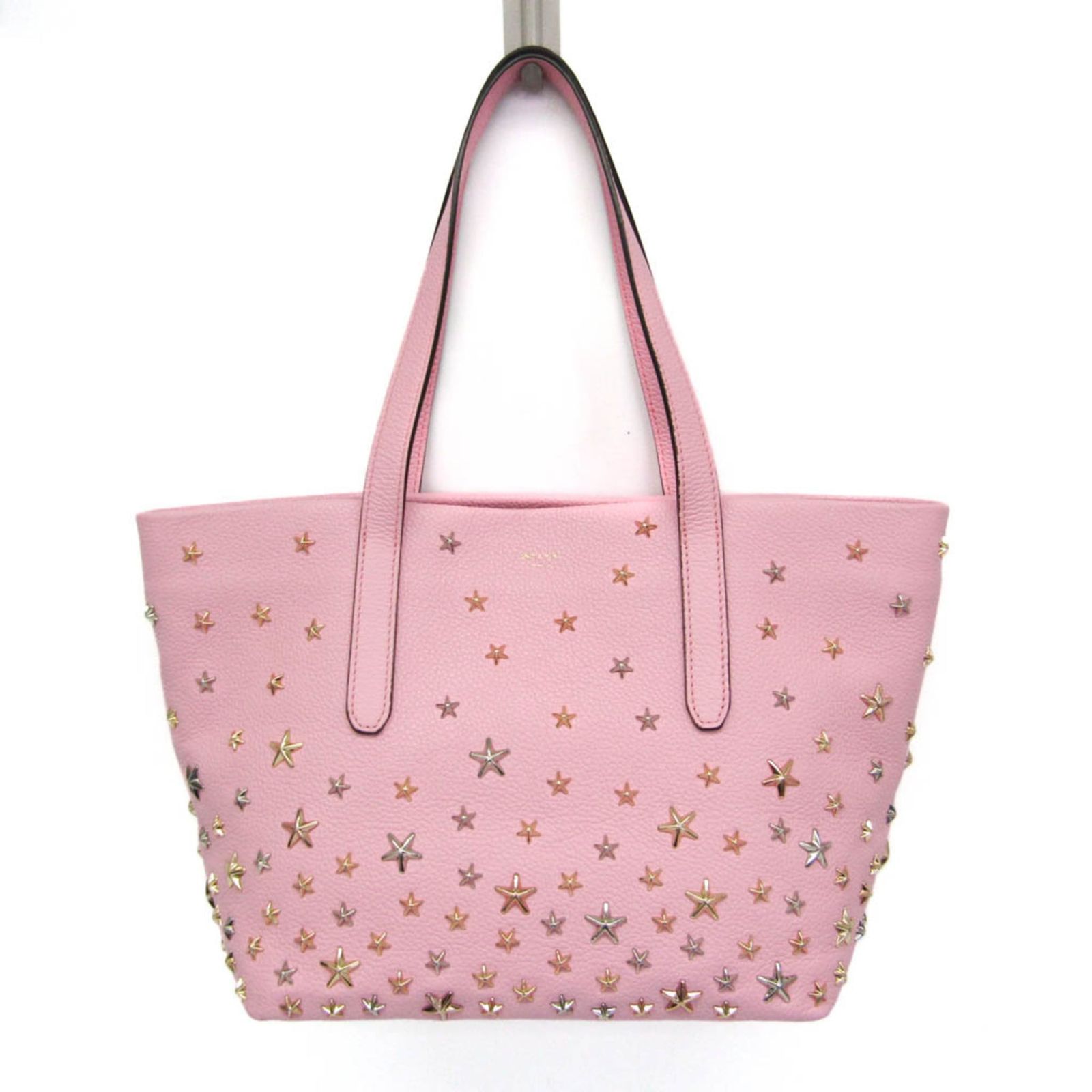 ジミーチュウ(Jimmy Choo) ソフィア スモール メンズ,レディース レザー スタッズ トートバッグ ピンク