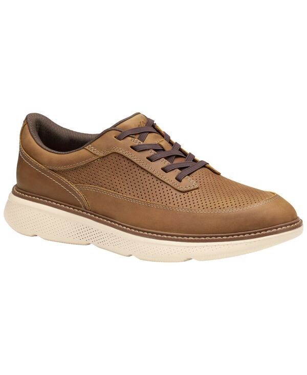 ジョンストンアンドマーフィー メンズ シューズ スニーカー レース Johnston Murphy Menstretch LaceUp Sneakers Brown Oiled Full Grain