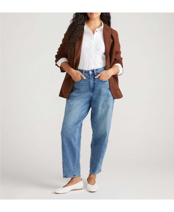 ユニバーサル スタンダード レディース ボトムス デニムパンツ ジーンズ Universal Standard Womens Dakota Twisted Leg Jeans Montana blue