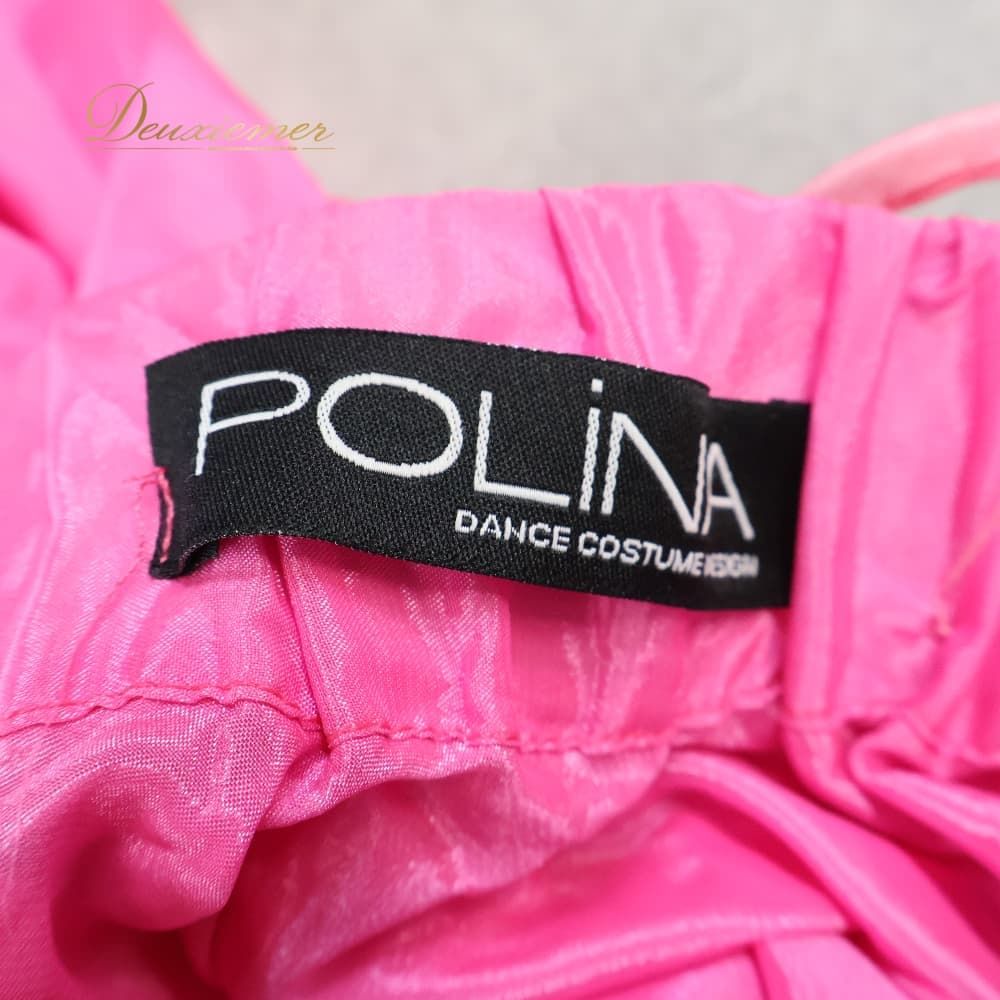 ベリーダンス 衣装 POLINA ポリーナ オリエンタル 上下セット ピンク系