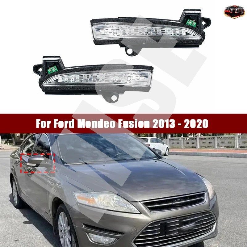 フォード モンデオ フュージョン 2013 - 20 ターンサイドミラーシグナルライトランプ USA