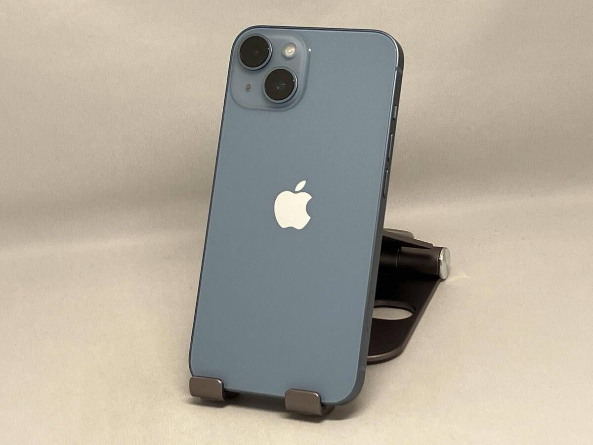 au 【SIMロックなし】MPWN3J/A iPhone 14 256GB ブルｰ au