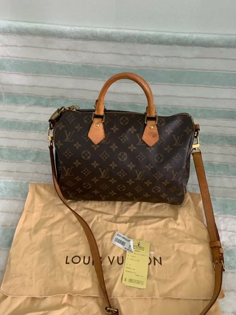 Louis Vuitton スピーディ バンドリエール 30 バッグ 正規品