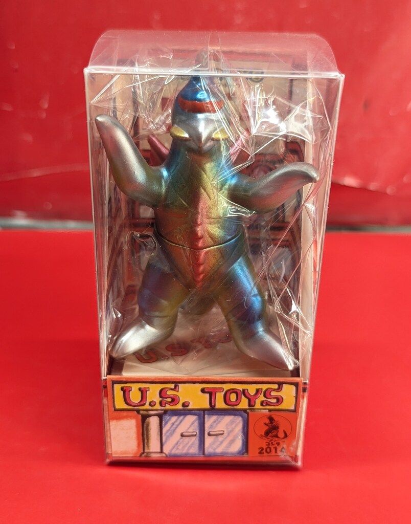 US TOYS ビル箱シリーズ ガイガン 黄色成型/青赤