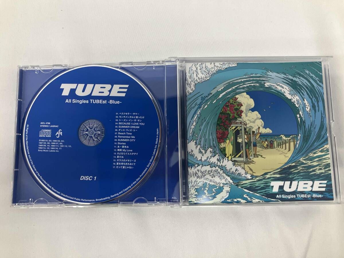 TUBE CD All Singles TUBEst -Blue-(初回生産限定盤) - メルカリ