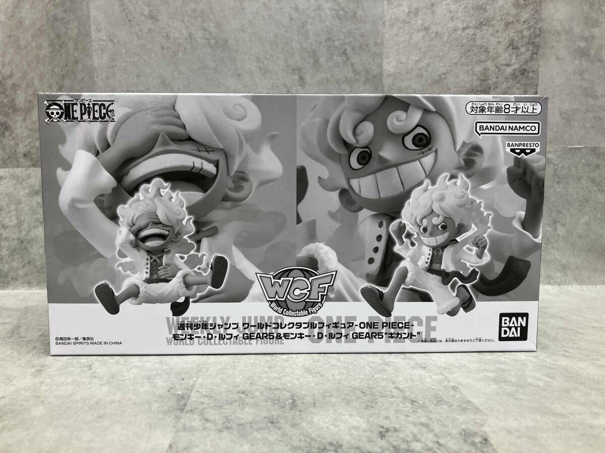 (キャンペーン)バンプレスト モンキー・D・ルフィ GEAR5&GEAR5 ギガント 週刊少年ジャンプ ワールドコレクタブルフィギュア