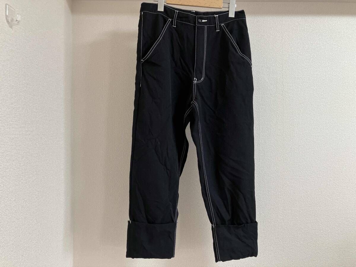COMME des GARCONS/パンツ/BLACK comme des garcons/1J-P005/ブラック/ステッチ/Mサイズ