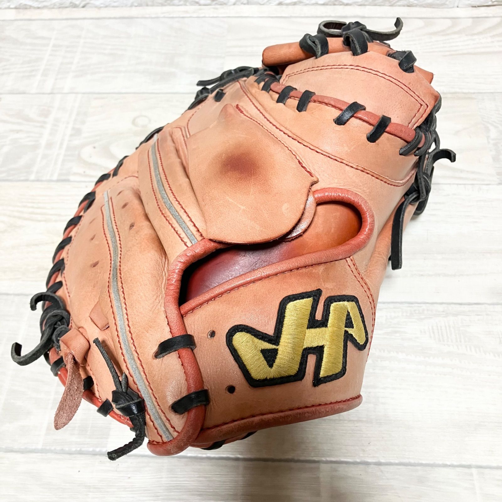 ハタケヤマ 軟式キャッチャーミット TH-288VA 右投げ 捕手用 グローブ