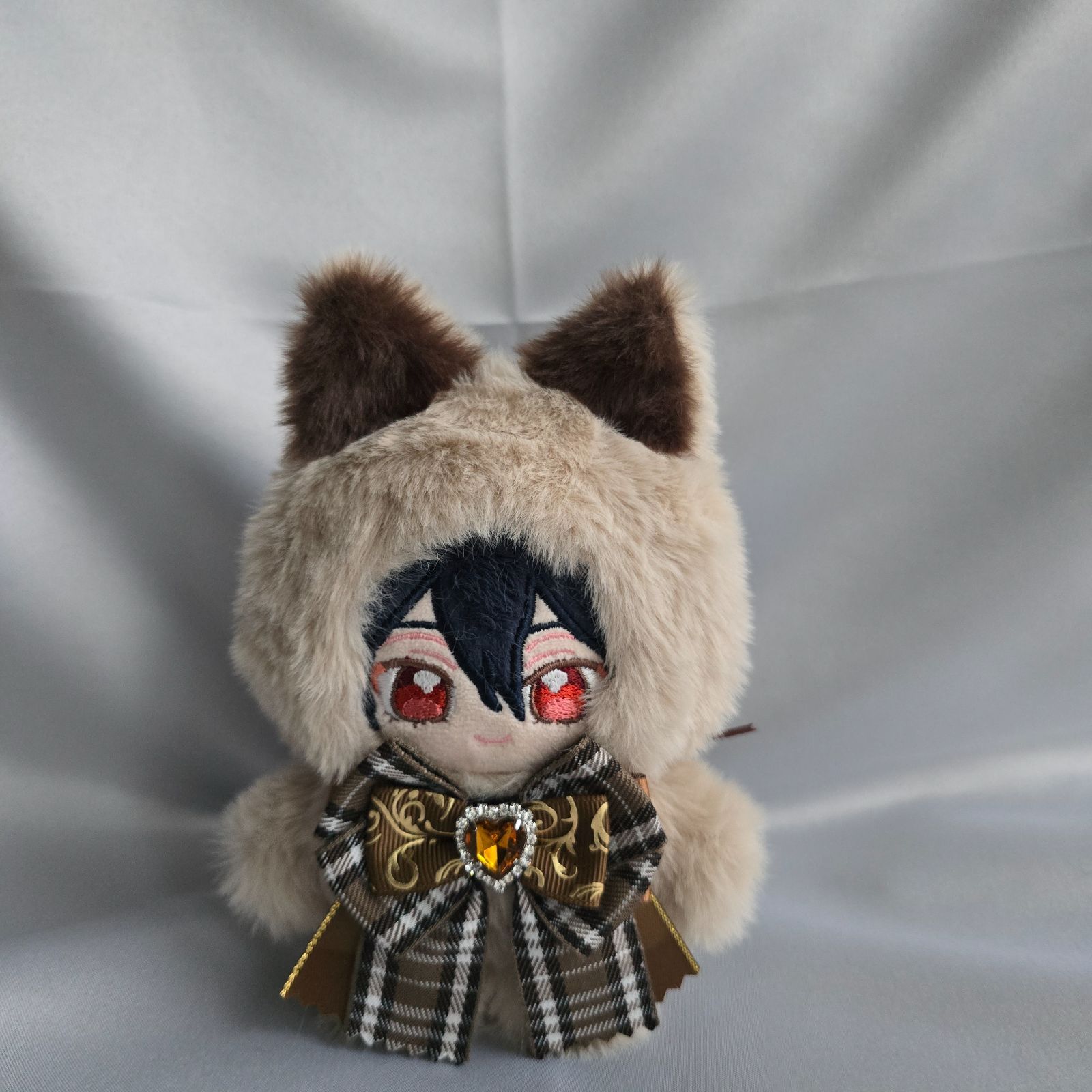 あんスタいつぬい ぬいパル ぬい服 着ぐるみ ねこ ベージュ(内耳