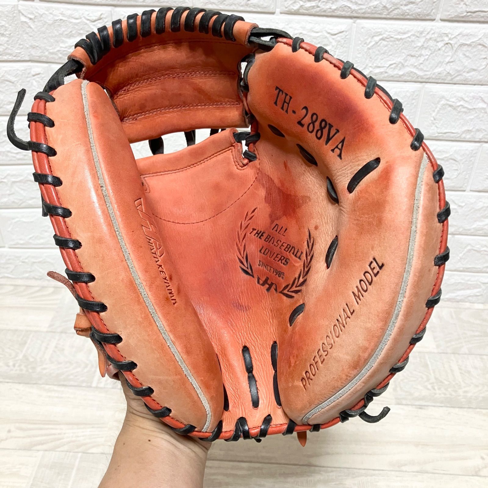 ハタケヤマ キャッチャーミット TH-288VS ハタケヤマ 軟式キャッチャーミット TH-288VA 右投げ 捕手用 グローブ