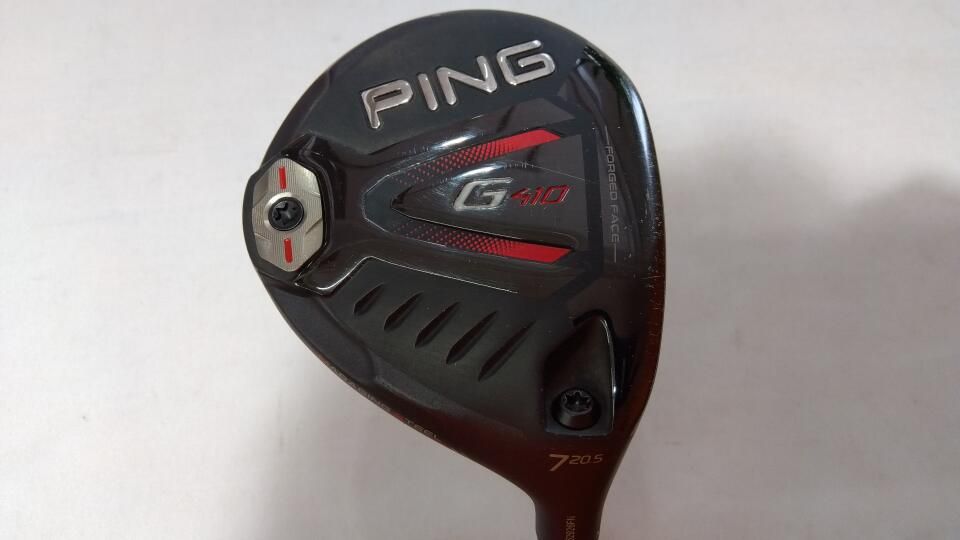 中古 レフティー】ピン G410 FW7番20.5° シャフト 純正TOUR 55【SR