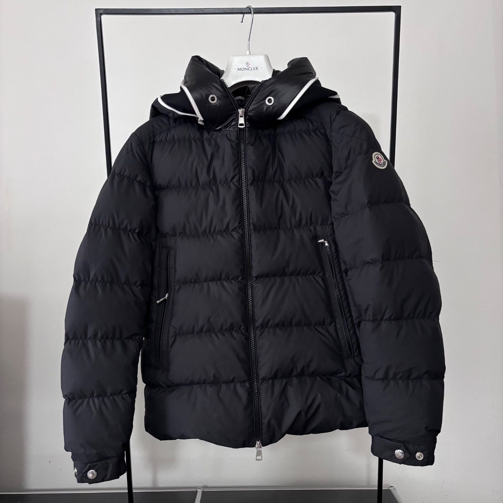 モンクレール MONCLER☆CARDERE☆ブラック☆サイズ0☆2023〜2024秋冬