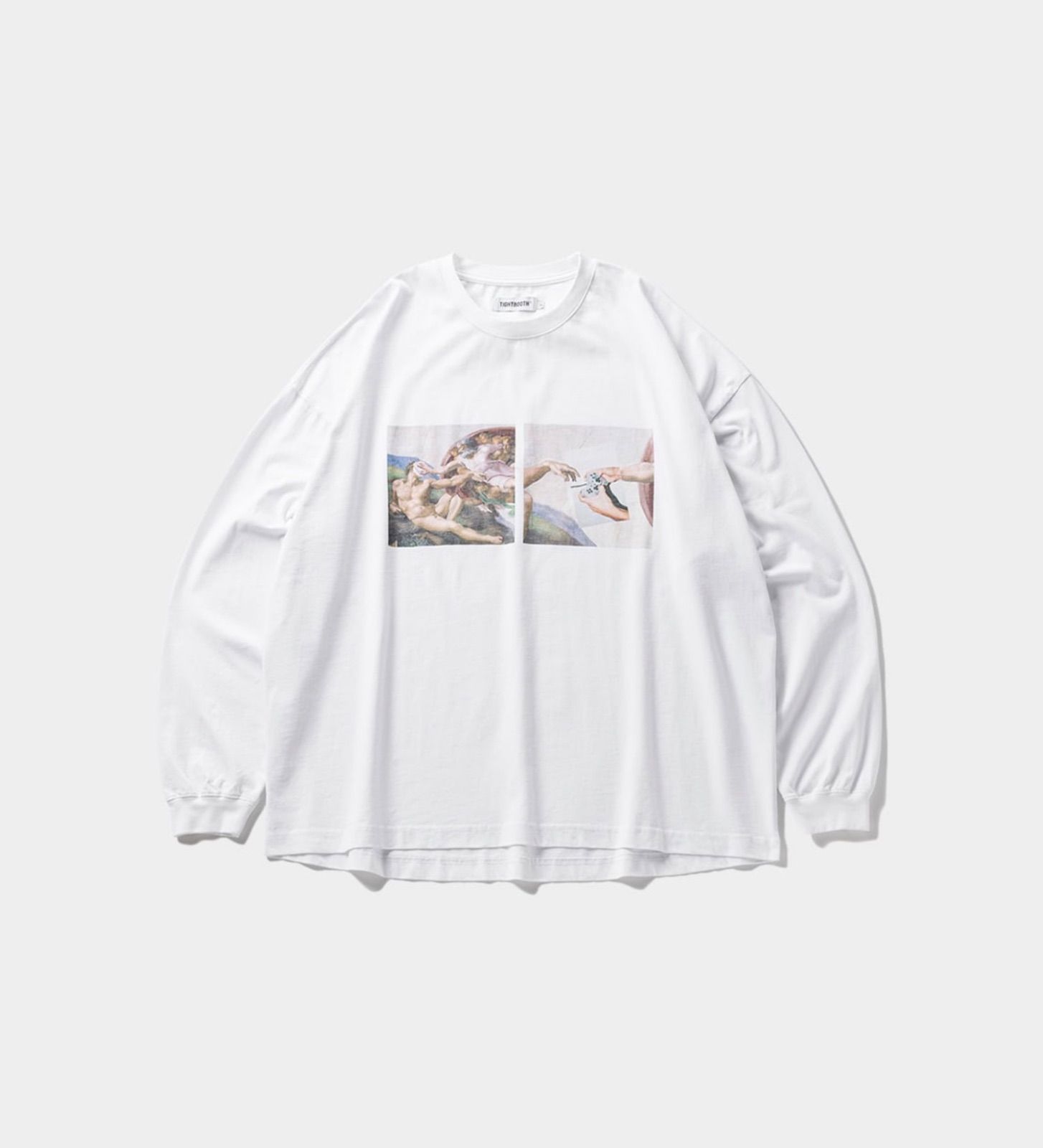 TIGHTBOOTH / PASS THE PIE L/S T-SHIRT / WHITE / L