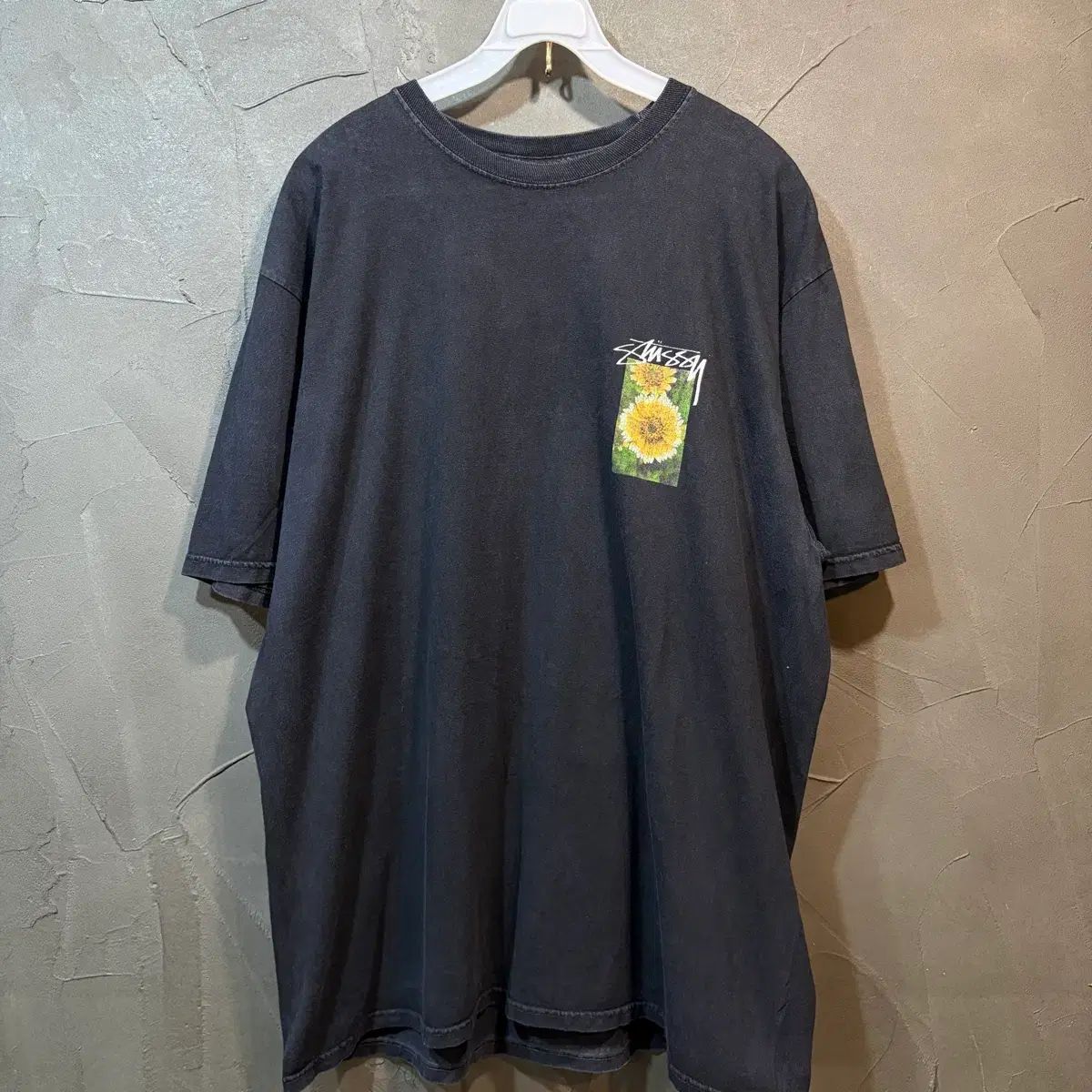 L STUSSY スチューシー フラワー 半袖 Tシャツ