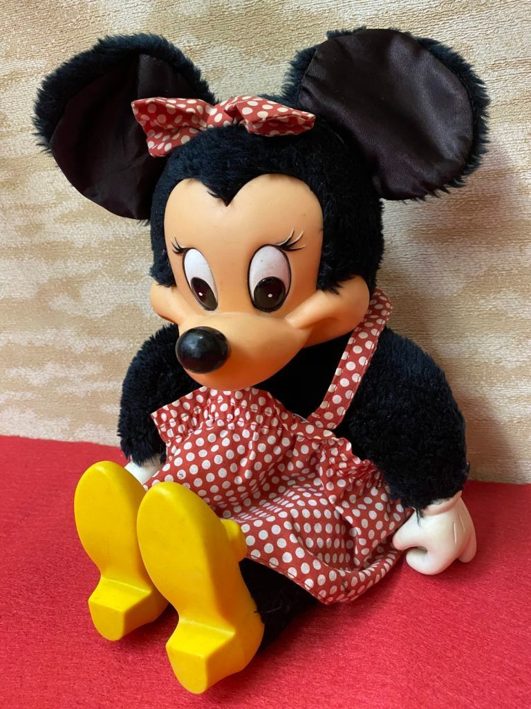 1970s ビンテージ ミニーマウス ぬいぐるみ APPLAUSE ☆ ディズニー