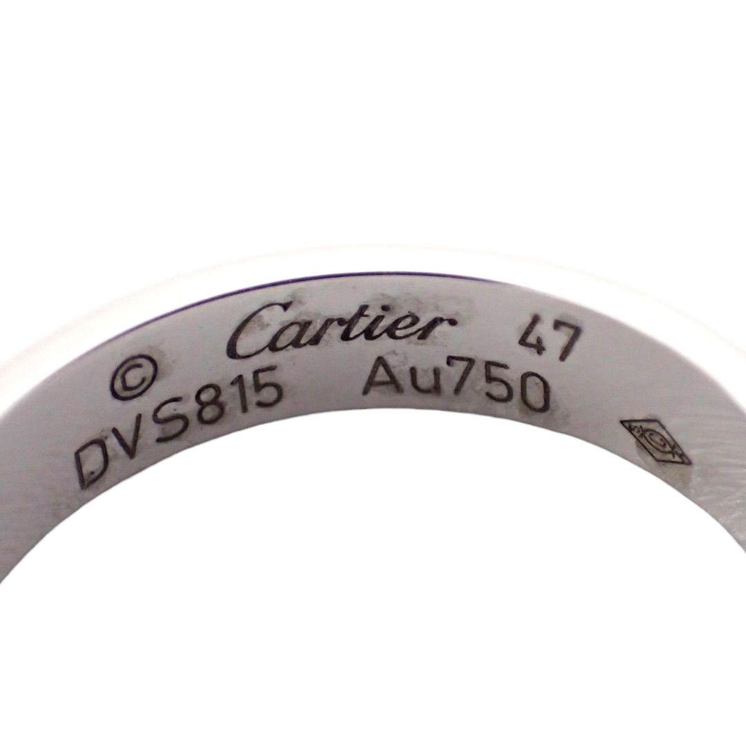 新品仕上げ済 箱 Cartier カルティエ 47 ミニラブ リング 750 7号 K18