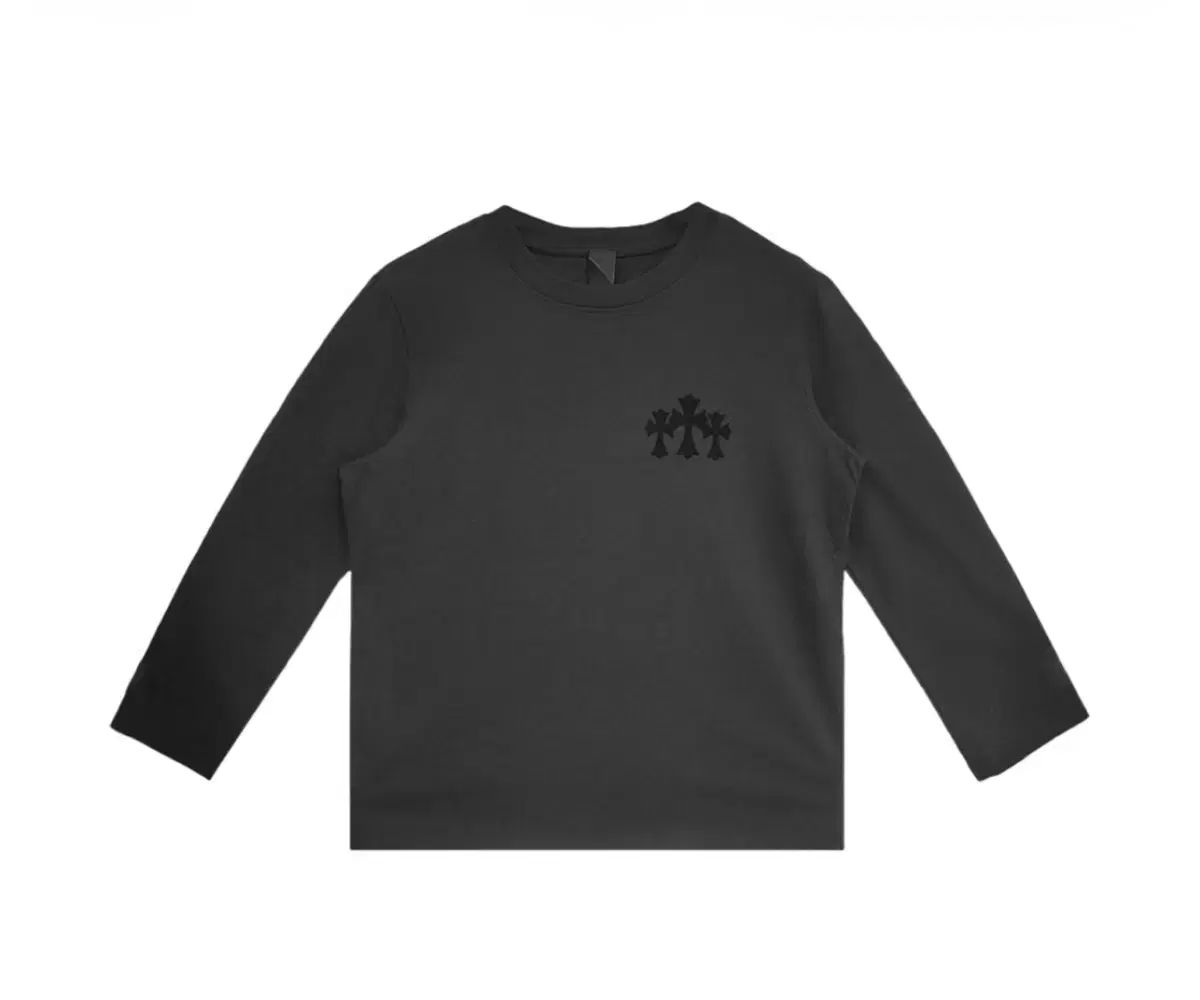 CHROME HEARTS クロムハーツ トリプル クロス ロングスリーブ ブラック