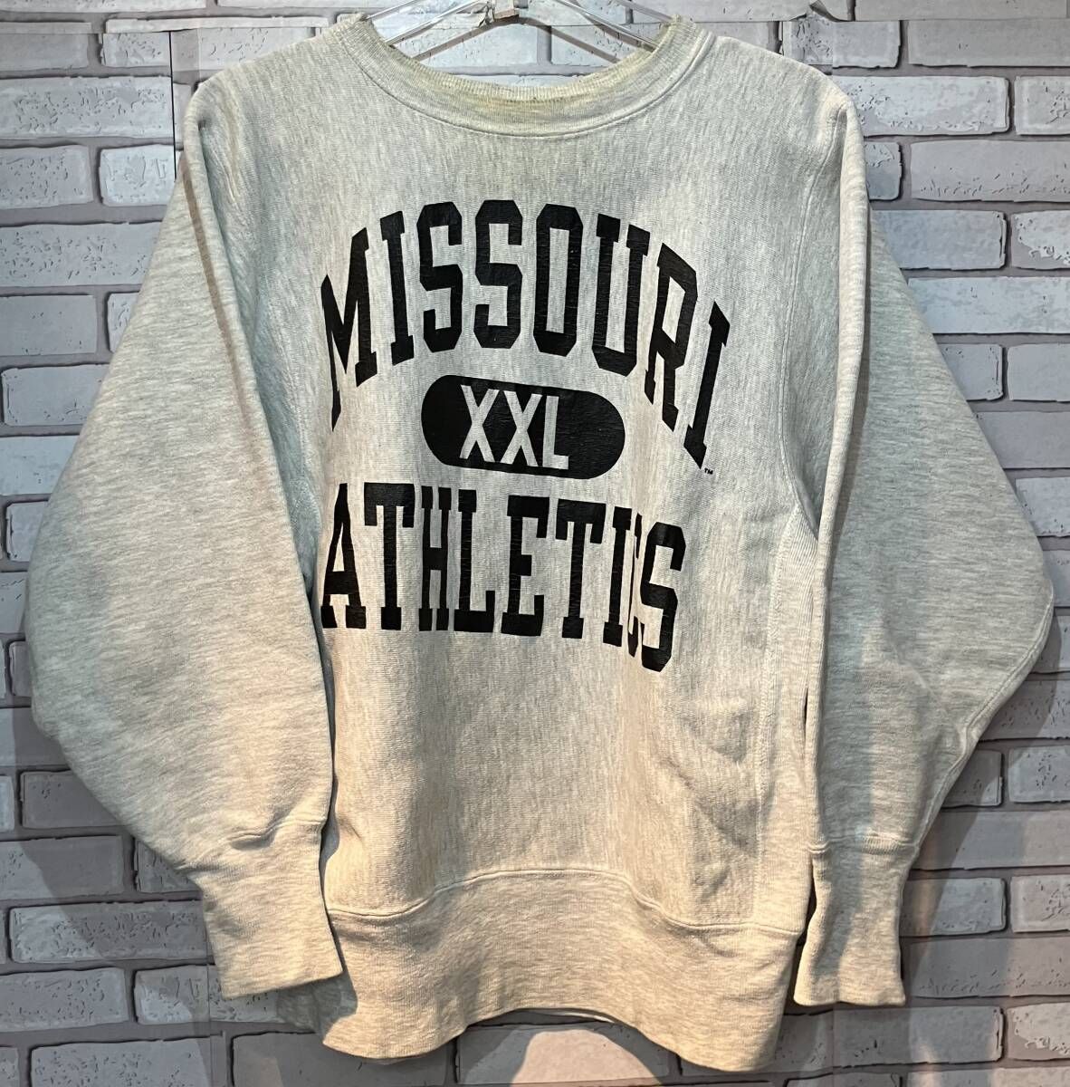 Champion Reverse weave チャンピオンリバースウィーブ スウェット 90s USA製 カレッジ サイズM アメカジ グレー