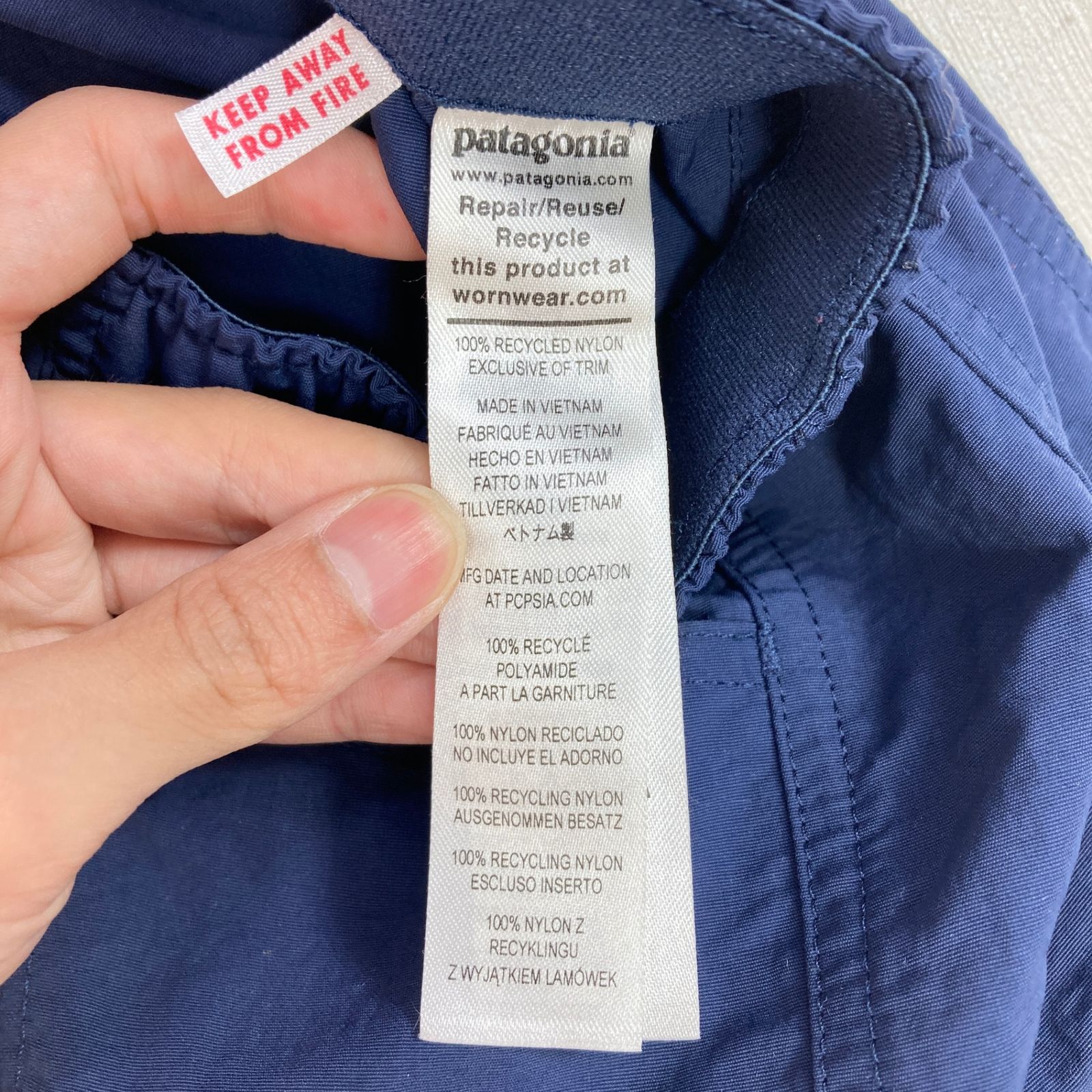 ✉️Baby's 4T ネイビー系 2022 Patagonia ( パタゴニア ) バギーズ