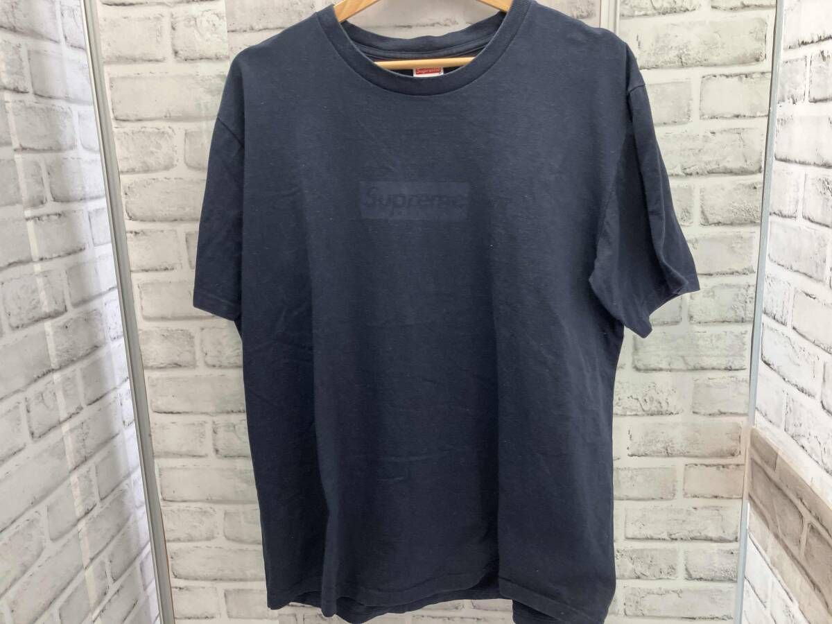 Supreme / 半袖Tシャツ / Tonal Box Logo Tee /コットン100% / ボックスロゴ / USA製 / ダークブルー / L / シュプリーム 7,144円