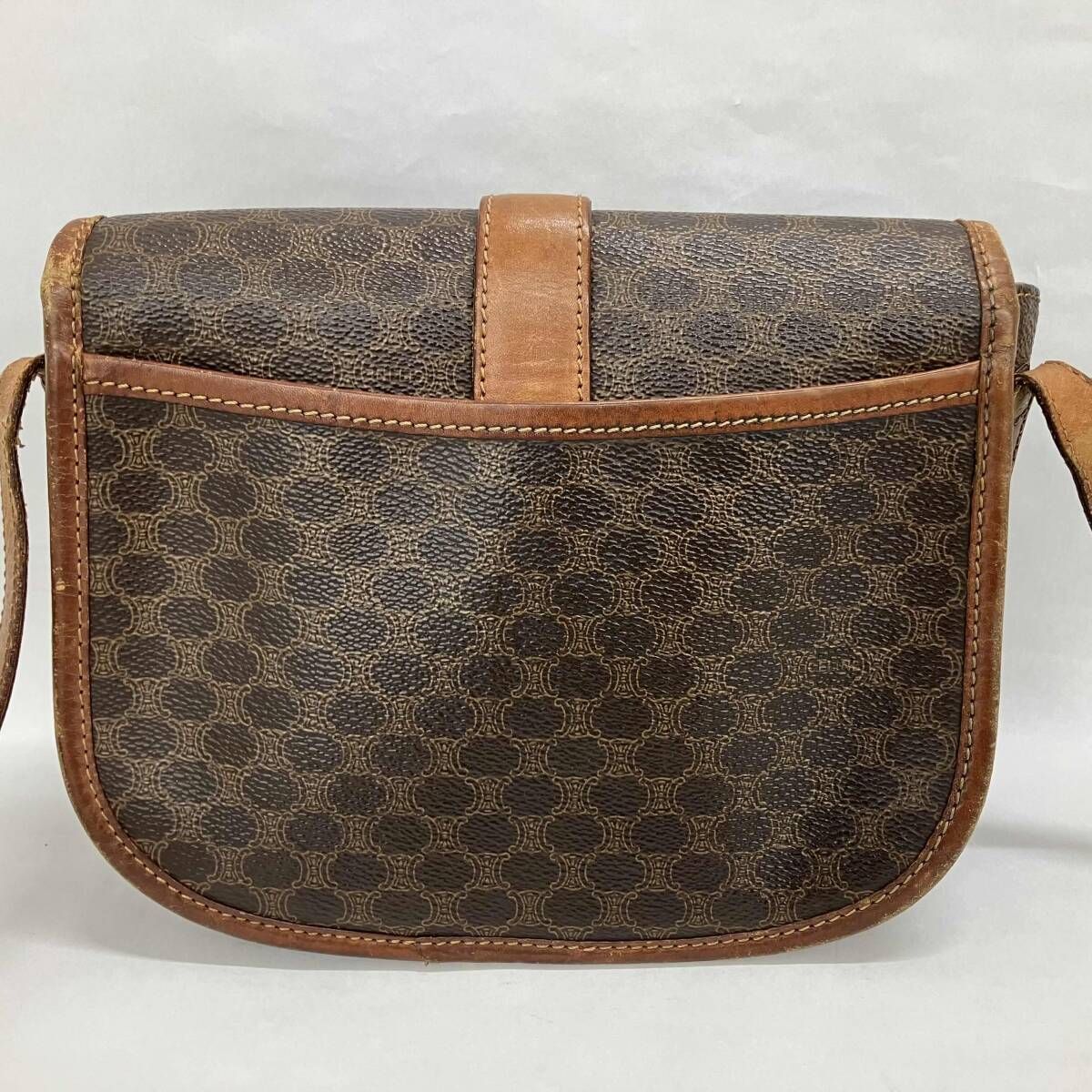 CELINE セリーヌ マカダム DM91 ショルダーバッグ クロスボディ 斜め