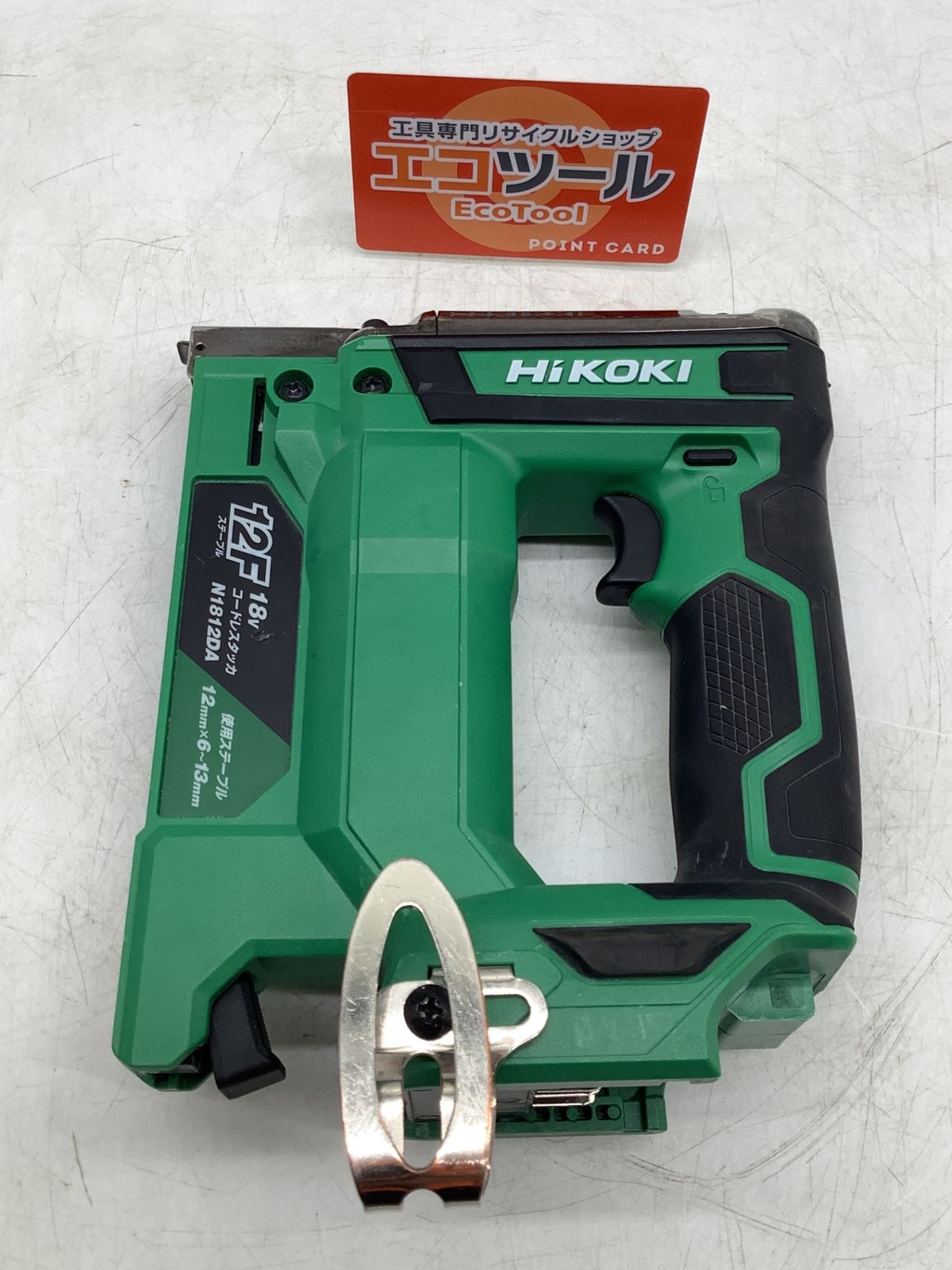 【未使用に近い】HiKOKI/ハイコーキ N1812DA(NN) ☆ 充電式タッカ 本体のみ [IT_2QJGW][岡イ][M04]