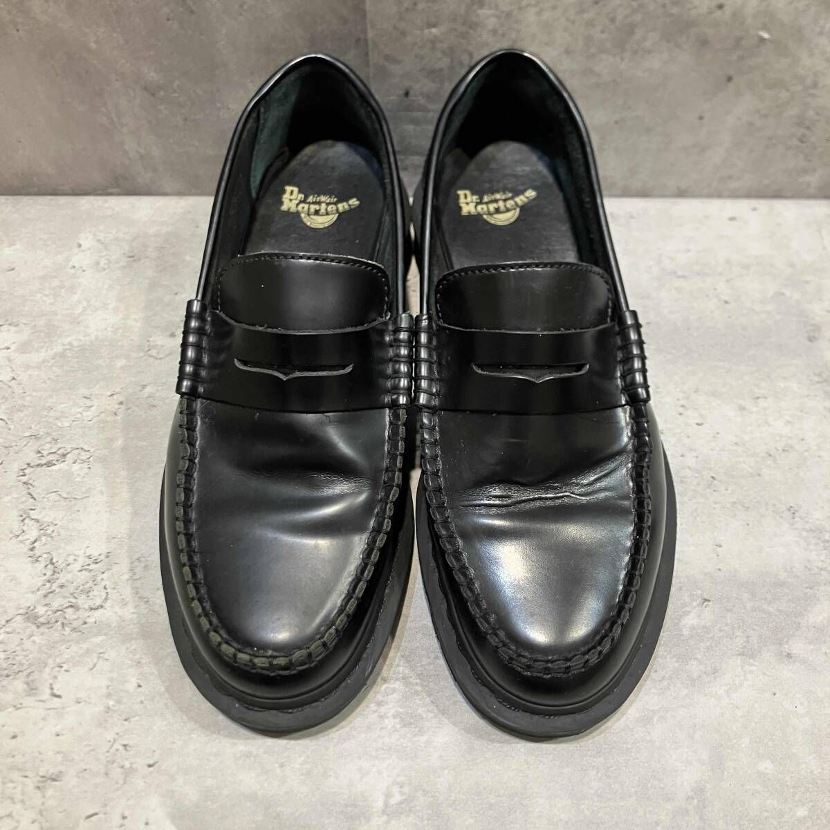 Dr.Martens コインローファー size 7 ブラック ドクターマーチン