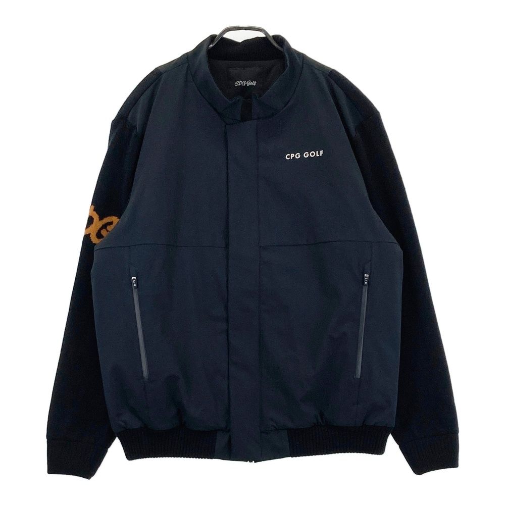 CPG GOLF シーピージーゴルフ　ニットバイザー　ウール素材 サイズ：4 CPG GOLF シーピージーゴルフ ニット切替 長袖 中綿