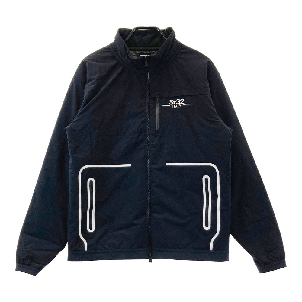 サイズ：XXL SY32 BY SWEET YEARS GOLF エスワイサーティトゥ  中綿ジャケット  ブラック系 [240101649666] ゴルフウェア メンズ ストスト サイズ：XXL SY32 BY SWEET YEARS GOLF エスワイサーティトゥ 中綿