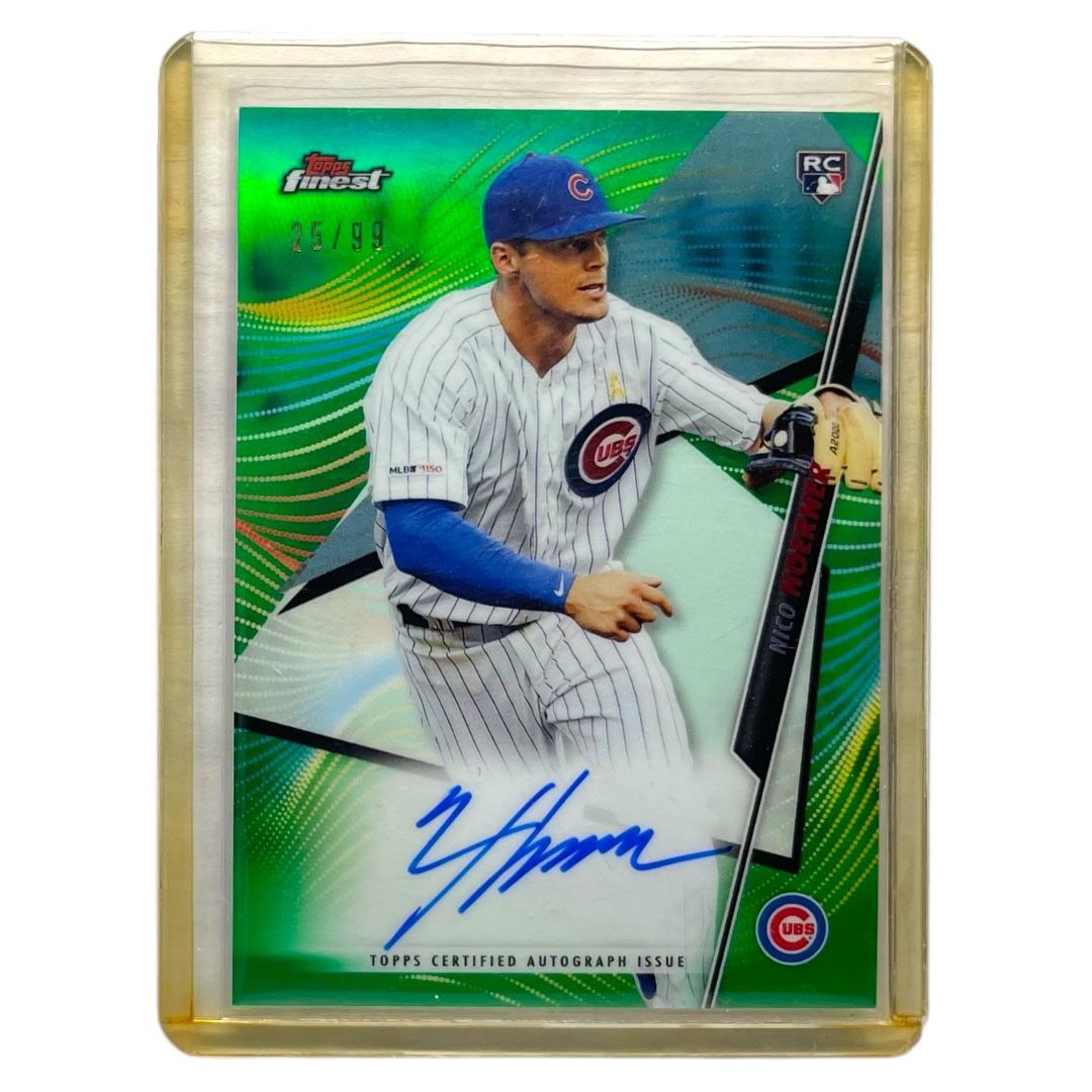 TOPPS MLBカード FINEST NICO HOERNER CHICAGO CUBS /99 #FA-MH 送料無料 中古 IT2