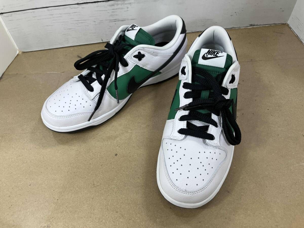NIKE ナイキ レザースニーカー スニーカー AH7979-992 白／グリーン 27.5cm 通年 7,848円