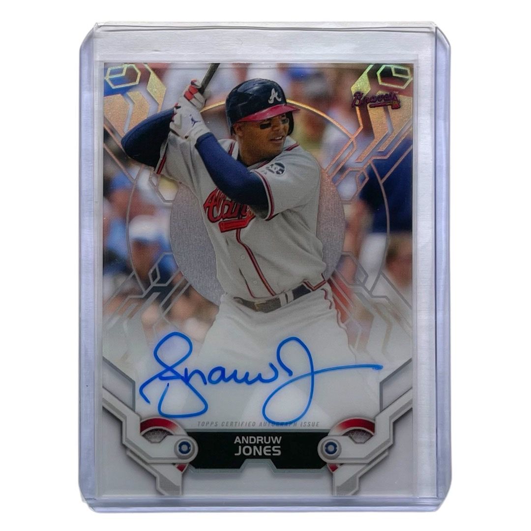 TOPPS MLBカード HIGH TEX ANDRUW JONES ATLANTA BRAVES #HTA-AJ 送料無料 中古 IT2